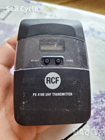 ✅ПРОФЕСИОНАЛНИ ЗВУКОВИ ТРАНСМИТЕРИ/МИКРОФОНИ RCF PX 4100 UHF❗, снимка 3 - Микрофони - 51361512