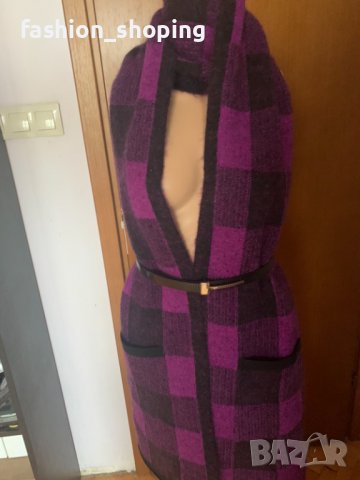 Голям (oversize) шал Escada ( мохер и вълна), снимка 3 - Шалове - 39280814