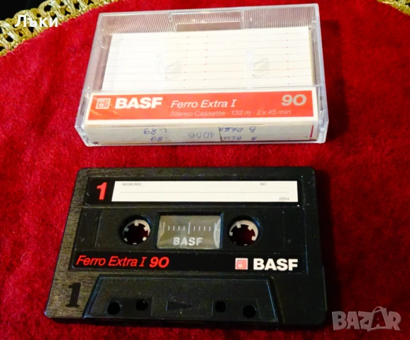 Аудио касета BASF с рок групите Blue Murder и Dream Theater. 