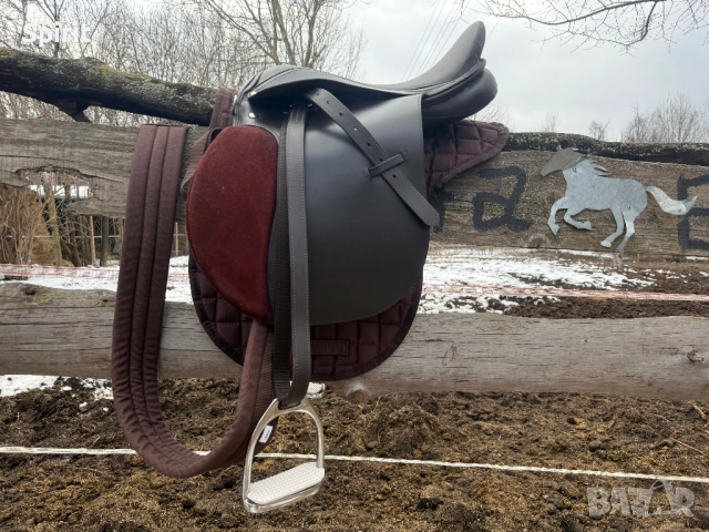 Нов комплект седло за езда, снимка 2 - За селскостопански - 52232616