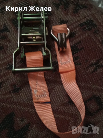 Комплект колани с тресчотка за укрепване на товари 54284, снимка 3 - Аксесоари и консумативи - 53638508