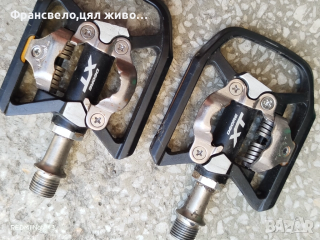 Педали за велосипед колело Shimano deore xt , снимка 3 - Части за велосипеди - 51632904