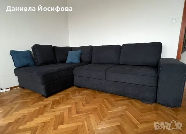 Ъглов диван (ляв) Сена на Нани в гаранция! 2.90х1.70, снимка 1