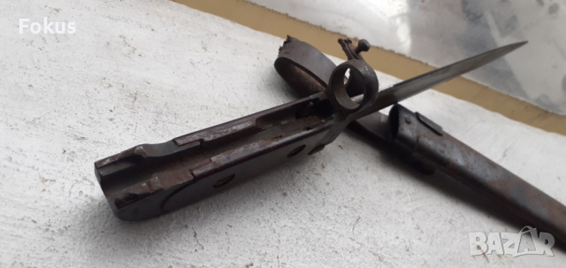 Нож щик за АК с кания, снимка 3 - Антикварни и старинни предмети - 44657866