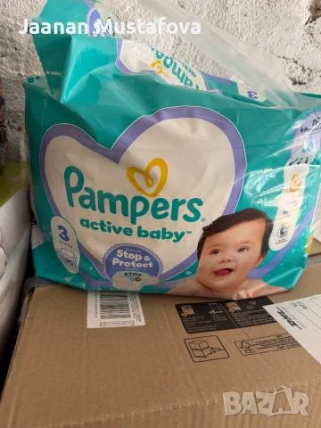 Pampers – различни видове и количества размер №3, снимка 3 - Пелени, памперси - 56196625
