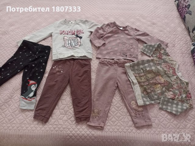 Детски дрехи за момиче размер 86/92см, снимка 1 - Бебешки блузки - 41818763