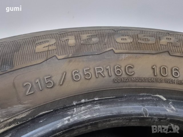 2бр летни гуми за бус 215/65/16C Goodyear C072 , снимка 4 - Гуми и джанти - 41620142