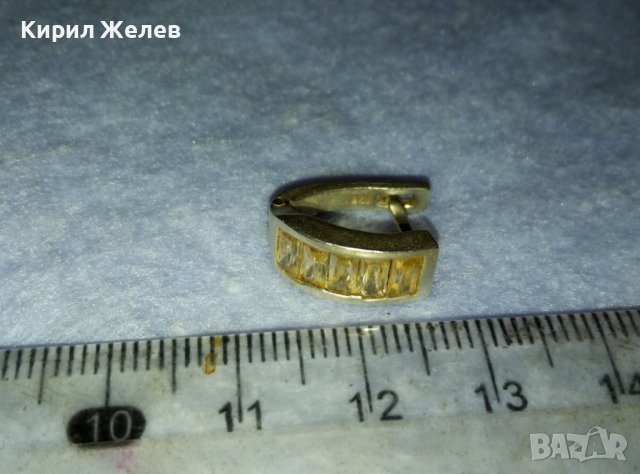 ЕЛЕГАНТНА СКЪПОЦЕННА СРЕБЪРНА ОБЕЦА СРЕБРО 925 АНГЛИЯ с ЮВЕЛИРНО ФАСЕТИРАНИ ПЛАНИНСКИ КРИСТАЛИ 40138, снимка 15 - Обеци - 42425334