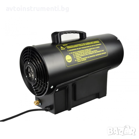 Газов нагревател /калорифер 20kW с термостат и регулатор 11408G, снимка 3 - Отоплителни печки - 51998651