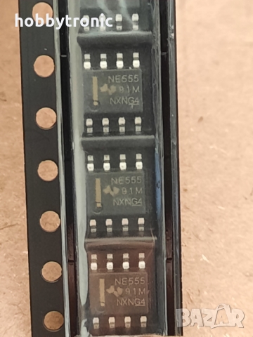 Таймер NE555P интегрална схема DIP8, SO8, снимка 3 - Друга електроника - 35012607