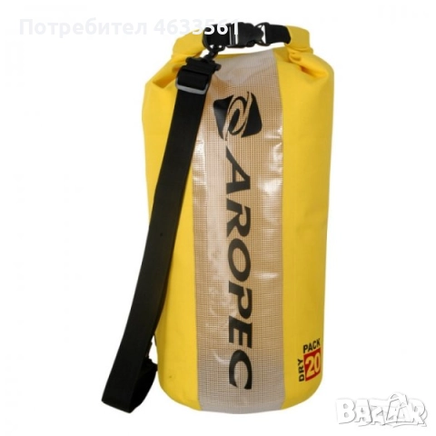 Херметична чанта Aropec 20L Dry Bag WG600-20L-YL 