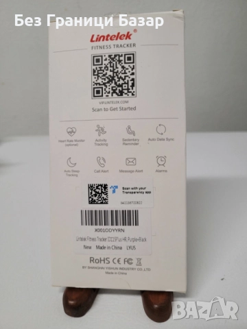 Нова Lintelek фитнес гривна с крачкомер и Bluetooth синхронизация за Android и iOS, снимка 4 - Смарт гривни - 52773990