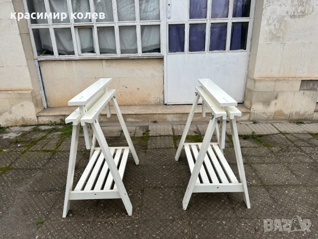 дървените магарета от серията "IKEA FINNVARD "