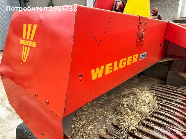 Балировачка / сламопреса Welger ap45, снимка 16 - Селскостопанска техника - 56274355