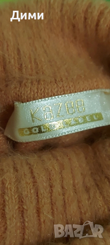 Жълто поло от кашмир, снимка 4 - Блузи с дълъг ръкав и пуловери - 51780852