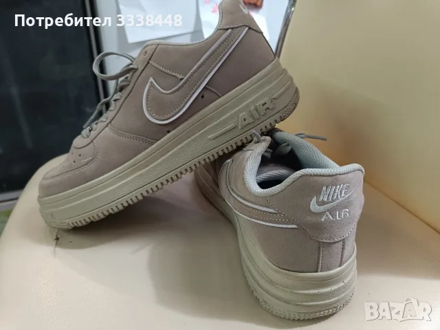 велурени кецове Nike Air, снимка 5 - Кецове - 55946956