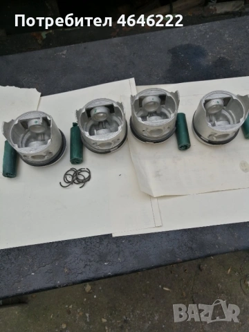 Бутала, сегменти, бутални болтове и зегерки к-т 77.2 мм, Полски Фиат 125, снимка 2 - Части - 53665045