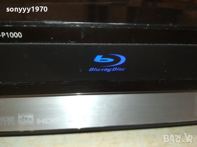 SAMSUNG BD-P1000 BLU-RAY ВНОС FRANCE 1510231230, снимка 10 - Плейъри, домашно кино, прожектори - 42570088