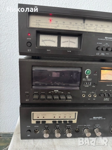 SHARP SM-1122/RT-1122/ST-1122 ДЕК ,ТУНЕР И УСИЛВАТЕЛ ОТ 70 , снимка 2 - Ресийвъри, усилватели, смесителни пултове - 53512539