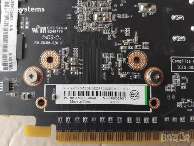 Видео карта NVidia GeForce Zotac GTX645 HDMI 2048MB GDDR5 128bit PCI-E, снимка 9 - Видеокарти - 48731502