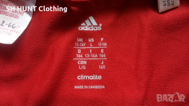 Adidas MESSI Kids Sweatshirt Размер 13-14 г / 164 см детски суичър 32-66, снимка 13 - Детски анцузи и суичери - 53126826