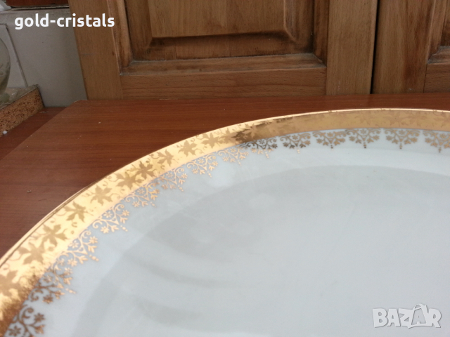 Стар порцелан Чехословакия сервиз за хранене , снимка 9 - Антикварни и старинни предмети - 36166730