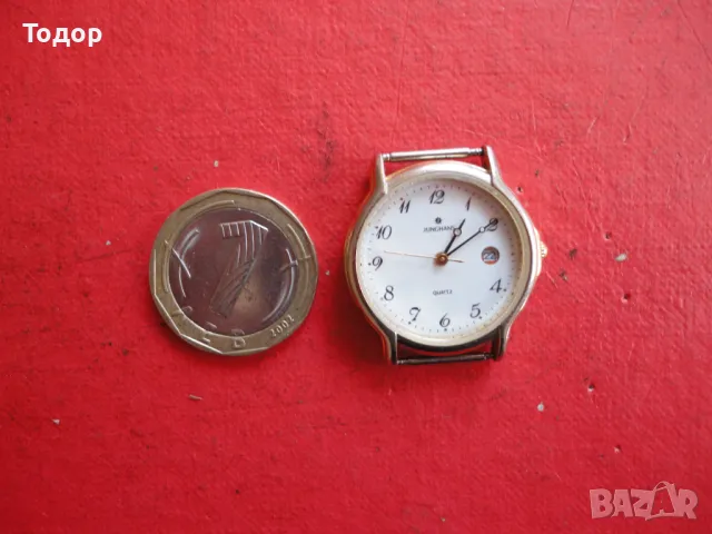 Позлатен часовник Junghans 6