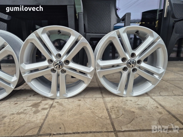 Оригинални Джанти Фолксваген-16 цола/5x100 Polo/Поло, снимка 7 - Гуми и джанти - 51970266