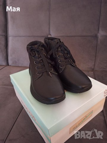   Дамски боти 'Medicus'- ест. кожа, снимка 3 - Дамски боти - 38886685