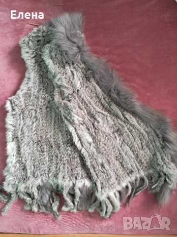 Елек естествен косъм, снимка 5 - Елеци - 52277830