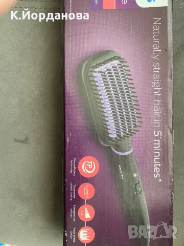 Четка за изправяне на коса Philips, снимка 4 - Преси за коса - 50314622