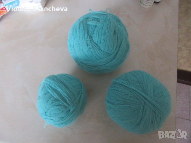 ГРАНКА И ТРИ КЪЛБЕТА ПОЛИАКРИЛНА ПРЕЖДА - 300гр., снимка 6 - Други - 38924498