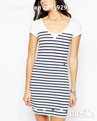 G-star Raw еластична рокля, размер L (отговаря на S/M), снимка 4 - Рокли - 49649781