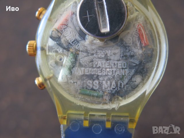 Ръчен часовник Swatch SWISS Chronograph"Sarajevo Olympics 94", снимка 9 - Мъжки - 44242721