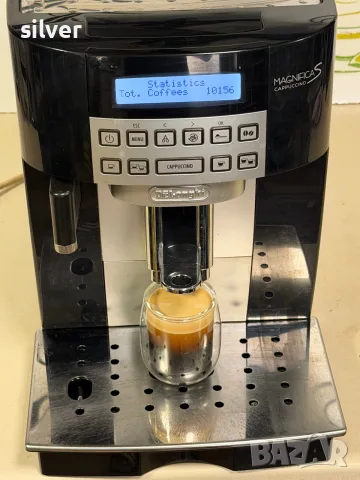 Кафемашина кафе автомат delonghi magnifica S CAPPUCCİNO с гаранция, снимка 9 - Кафемашини - 55934377