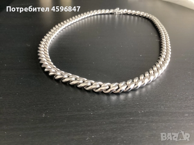 Масивна мъжка верига Cuban chain