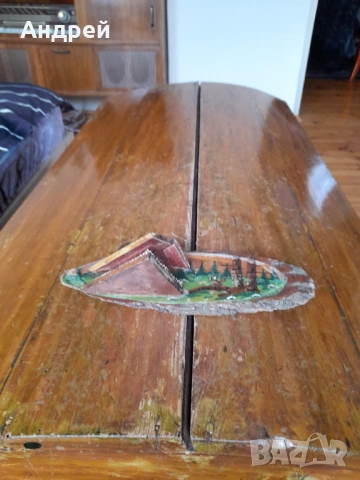 Стара дървена декорация,сувенир #21