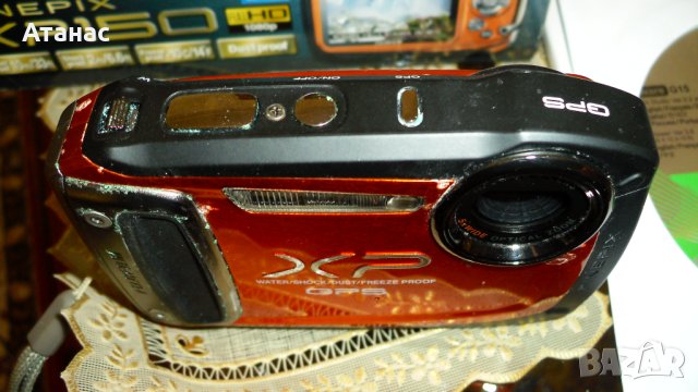 Фотоапарат Fujifilm xp150 - 14MP  GPS  противовлажен , снимка 3 - Фотоапарати - 44431869