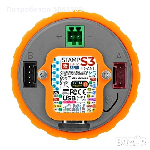 Модул M5Stack Dial, снимка 2 - Друга електроника - 52207660