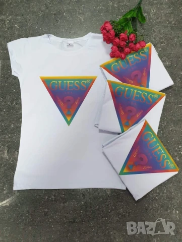 дамски тениски nike guess karl legenfeld christian dior pinko guess chanel, снимка 4 - Тениски - 51142227