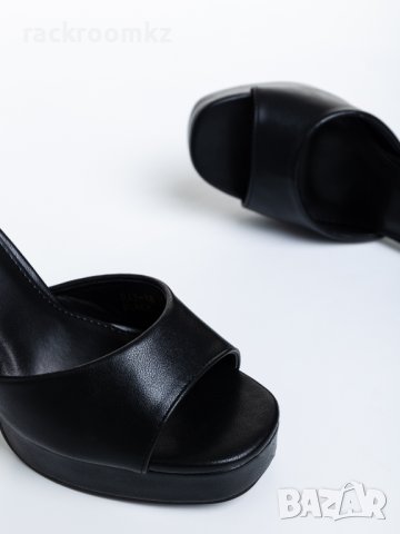 Дамски обувки на висок квадратен ток с отворени пръсти марка: GIVANA; модел:BAY-18 balack, снимка 8 - Дамски обувки на ток - 41521036