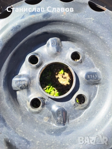 Резервна гума за тойота айго 14ц 4.5ж ет39, снимка 3 - Гуми и джанти - 53810872