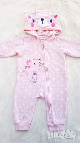 Ватиран ромпър за бебе 3-6 месеца, снимка 2 - Бебешки гащеризони - 34498557