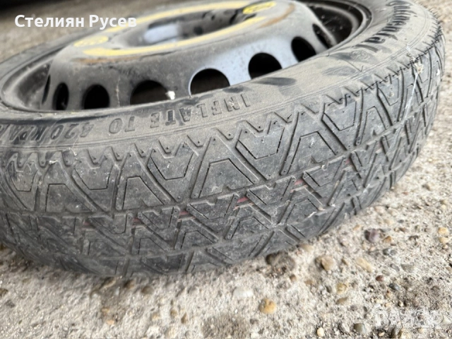 1 патерица / резервна джанта за mercedes w221 S class 5 x 112 / 19 цола  / Оригинален номер 22140002, снимка 4 - Гуми и джанти - 52377199