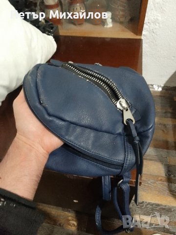 Кожена раничка, снимка 3 - Раници - 44362817