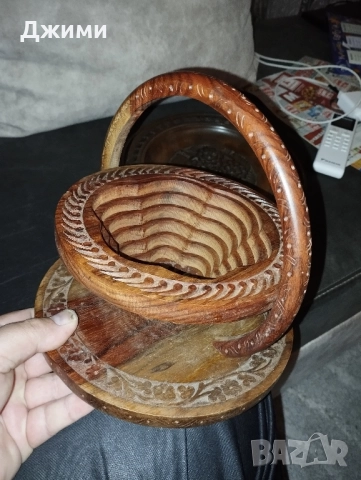 различни дърворезби за ятки или мезета, снимка 3 - Антикварни и старинни предмети - 52242053