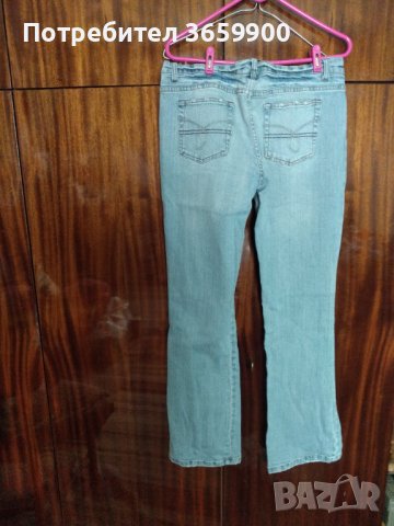 Дамски дънки, размер 42, снимка 2 - Дънки - 41487643