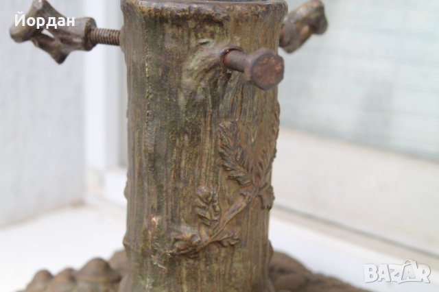 Чугунена стойка за елха 19-ти век, снимка 10 - Антикварни и старинни предмети - 41947299