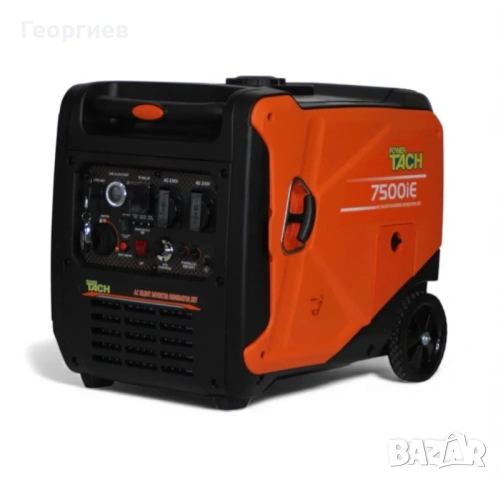 Инверторен генератор TACH 7500iE Dual Fuel – 5.8 kW (бензин/газ)