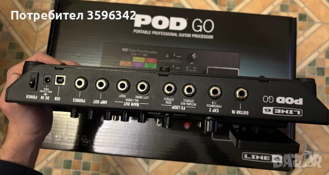 Line6 Pod Go - Ефект за китара, снимка 2 - Китари - 53180025
